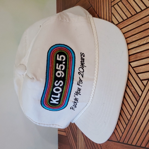 KLOS Other - •KLOS 95.5 FM•Limited Edition 20 year Anniversary•adjustable baseball cap•